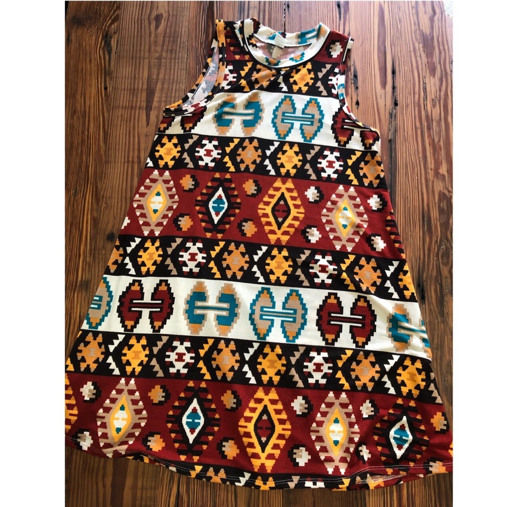 Knit tank dress